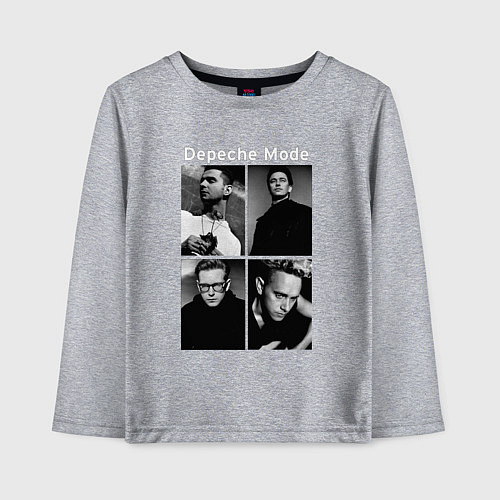 Детский лонгслив Depeche Mode Violator 2 / Меланж – фото 1