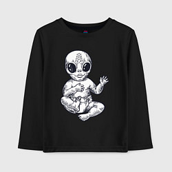 Детский лонгслив Baby alien