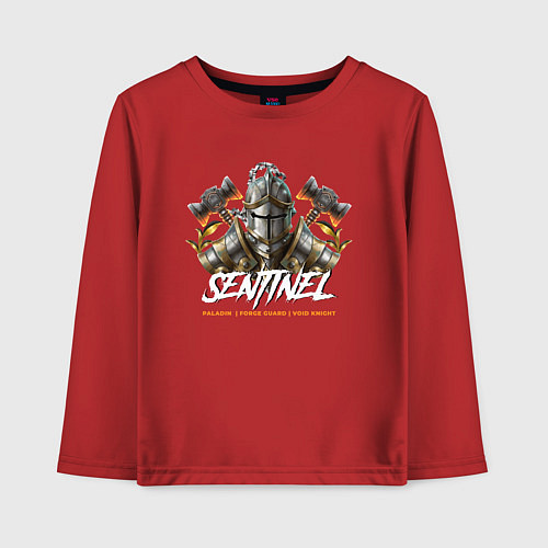 Детский лонгслив Sentinel - Last Epoch / Красный – фото 1