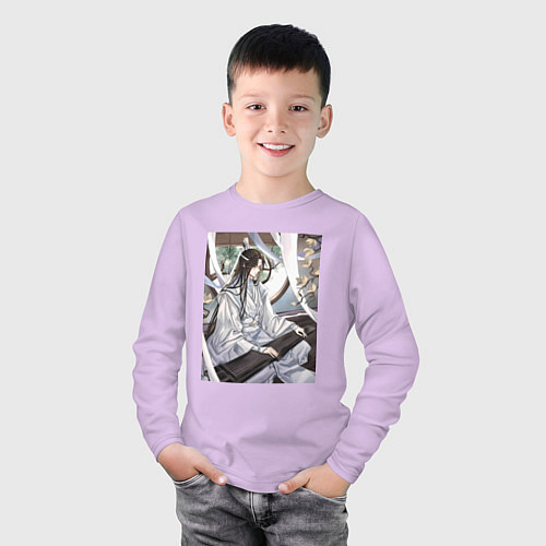 Детский лонгслив Ванцзи Лань / Лаванда – фото 3