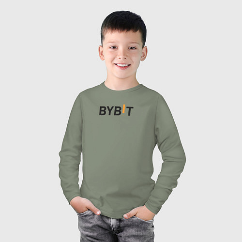 Детский лонгслив Bybit / Авокадо – фото 3