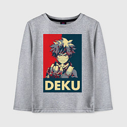 Детский лонгслив Моя геройская академия Идзуку Мидория герой