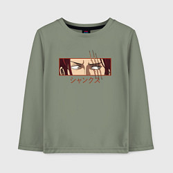 Лонгслив хлопковый детский One Piece Shanks, цвет: авокадо