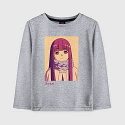 Лонгслив хлопковый детский Милая Ферн, цвет: меланж