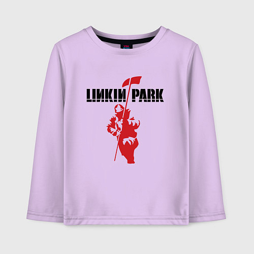 Детский лонгслив Linkin park rock / Лаванда – фото 1