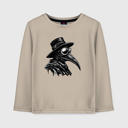 Детский лонгслив Plague doctor