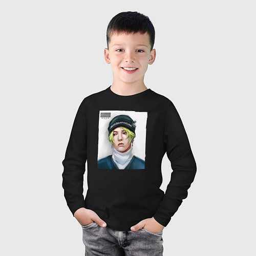 Детский лонгслив G Dragon Big bang / Черный – фото 3