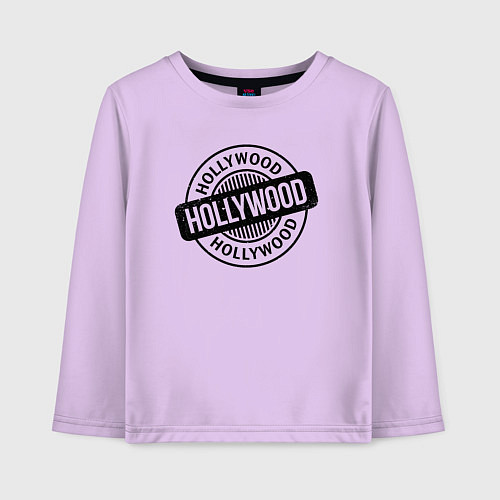 Детский лонгслив Hollywood vibe / Лаванда – фото 1