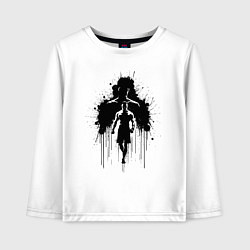 Детский лонгслив Нейт Диас эпичное граффити