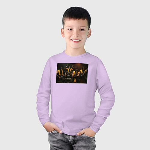 Детский лонгслив Sorpions Mortal Kombat / Лаванда – фото 3