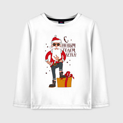 Детский лонгслив С Новым годом, детка