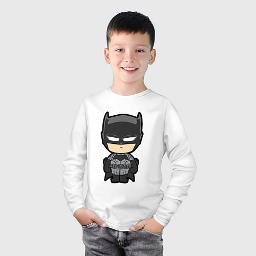Детский лонгслив Batman baby / Белый – фото 3