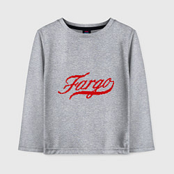 Лонгслив хлопковый детский Fargo, цвет: меланж