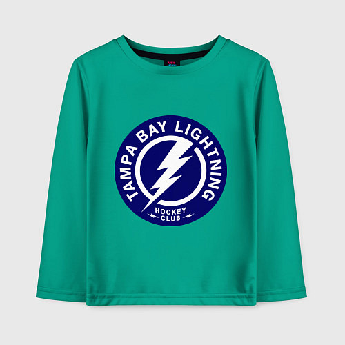Детский лонгслив HC Tampa Bay Lightning / Зеленый – фото 1
