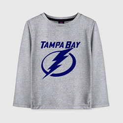 Лонгслив хлопковый детский HC Tampa Bay, цвет: меланж