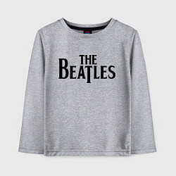 Лонгслив хлопковый детский The Beatles, цвет: меланж