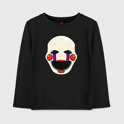 Детский лонгслив Puppet FNAF Марионетка / Черный – фото 1