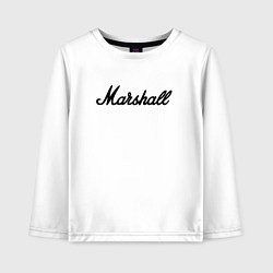 Детский лонгслив Marshall logo