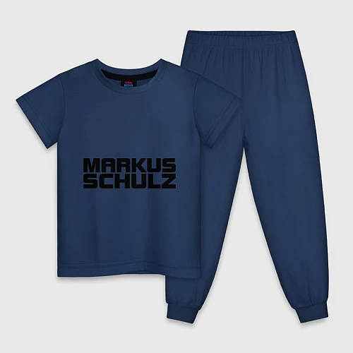 Детская пижама Markus Schulz / Тёмно-синий – фото 1