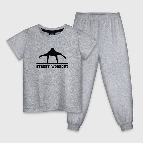 Детская пижама Street workout v / Меланж – фото 1