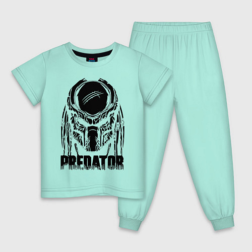 Детская пижама Predator Mask / Мятный – фото 1