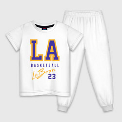 Детская пижама Lebron 23: Los Angeles