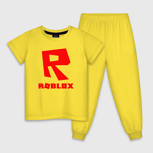 Детская пижама ROBLOX / Желтый – фото 1
