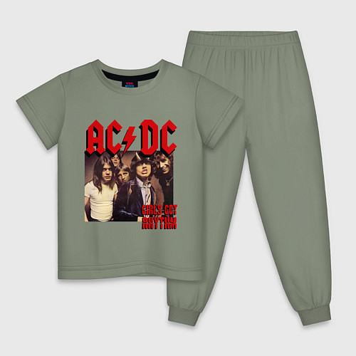 Детская пижама Girls got the rhythm / Авокадо – фото 1