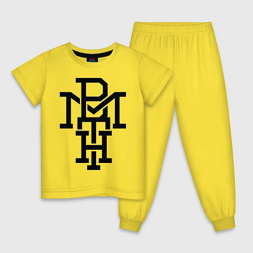 Детская пижама BMTH / Желтый – фото 1