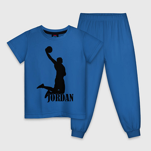 Детская пижама Jordan Basketball / Синий – фото 1