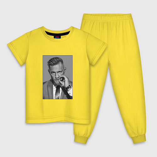 Детская пижама Conor McGregor / Желтый – фото 1