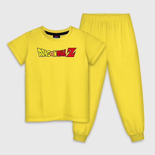 Детская пижама Dragon Ball Z / Желтый – фото 1