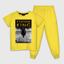 Пижама хлопковая детская Outsider, цвет: желтый