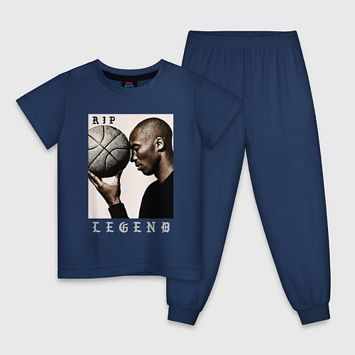 Детская пижама Kobe - RIP Legend / Тёмно-синий – фото 1