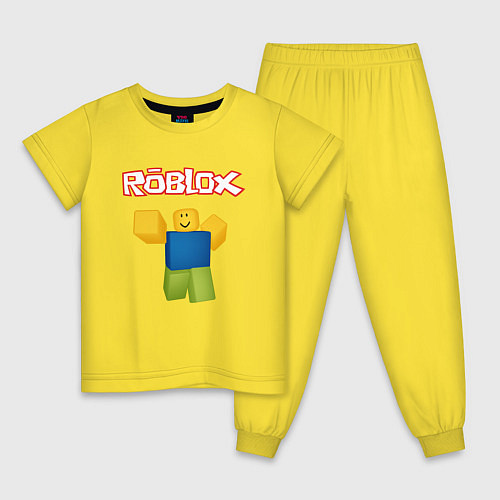 Детская пижама ROBLOX / Желтый – фото 1