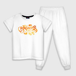 Пижама хлопковая детская The Rasmus, цвет: белый