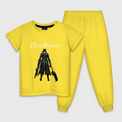 Пижама хлопковая детская Bloodborne, цвет: желтый