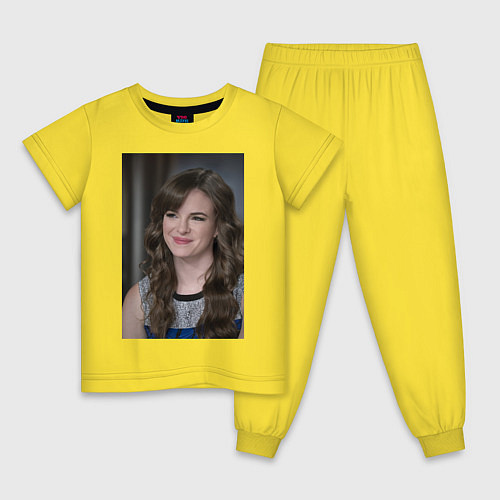 Детская пижама Caitlin Snow / Желтый – фото 1