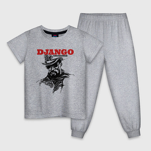 Детская пижама Django / Меланж – фото 1