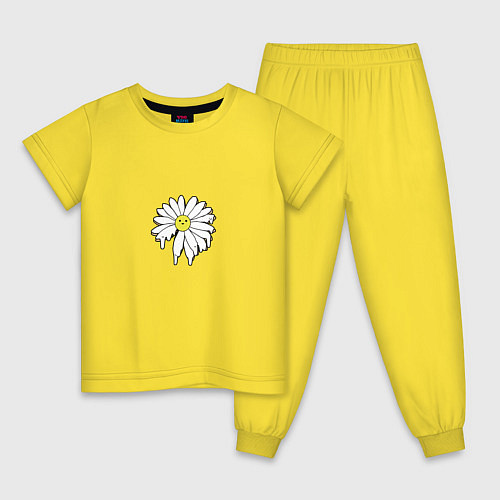 Детская пижама Ромашка / Желтый – фото 1