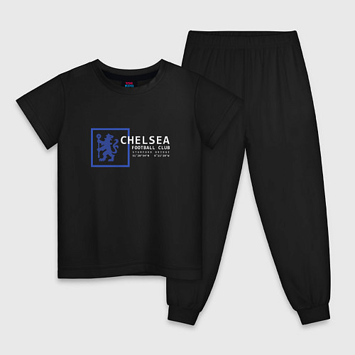 Детская пижама FC Chelsea Stamford Bridge 202122 / Черный – фото 1