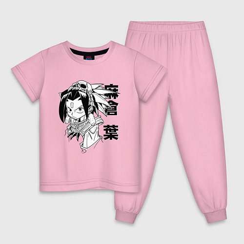 Детская пижама Asakura Shaman / Светло-розовый – фото 1