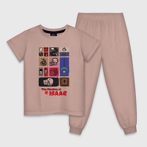 Детская пижама Isaac starter pack / Пыльно-розовый – фото 1