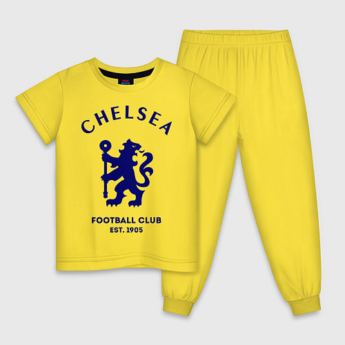 Детская пижама Chelsea Est. 1905 / Желтый – фото 1