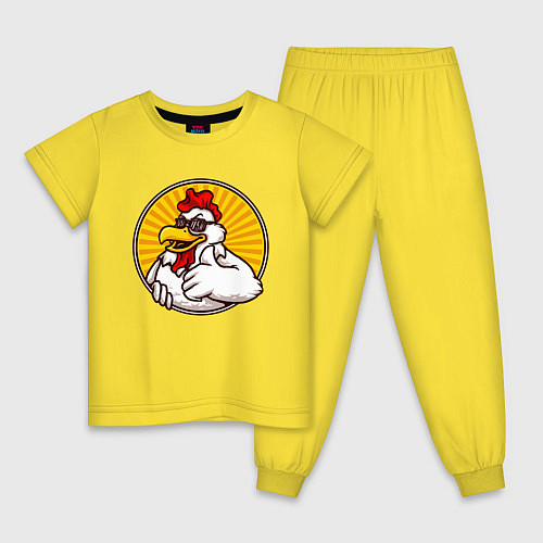 Детская пижама Курито / Желтый – фото 1
