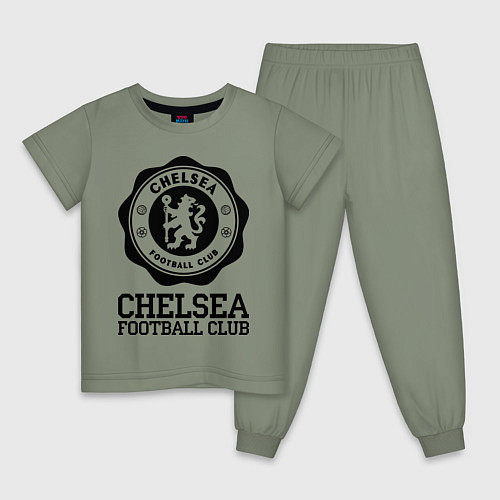 Детская пижама Chelsea FC: Emblem / Авокадо – фото 1