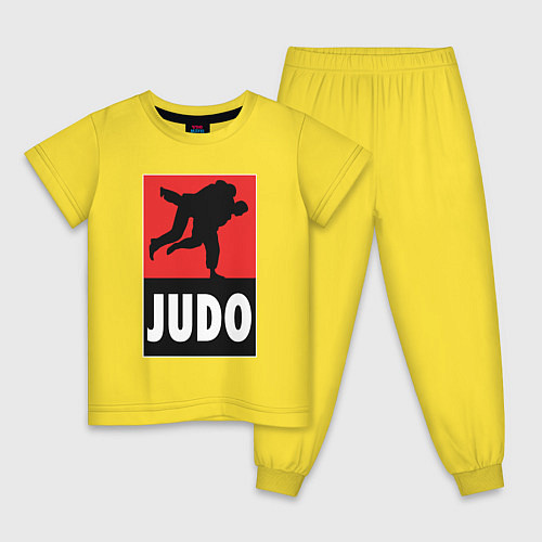 Детская пижама Judo / Желтый – фото 1
