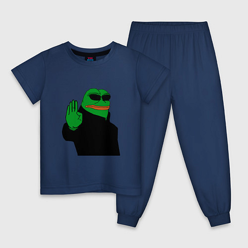 Детская пижама Pepe stop / Тёмно-синий – фото 1