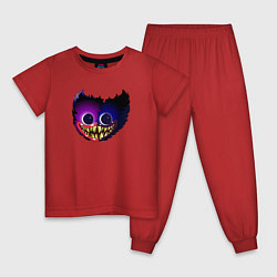 Пижама хлопковая детская Хаги Ваги 2022 New топ, цвет: красный