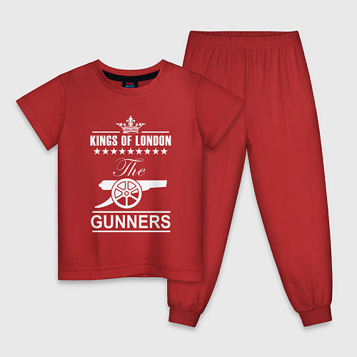 Детская пижама Arsenal The king of London Арсенал / Красный – фото 1